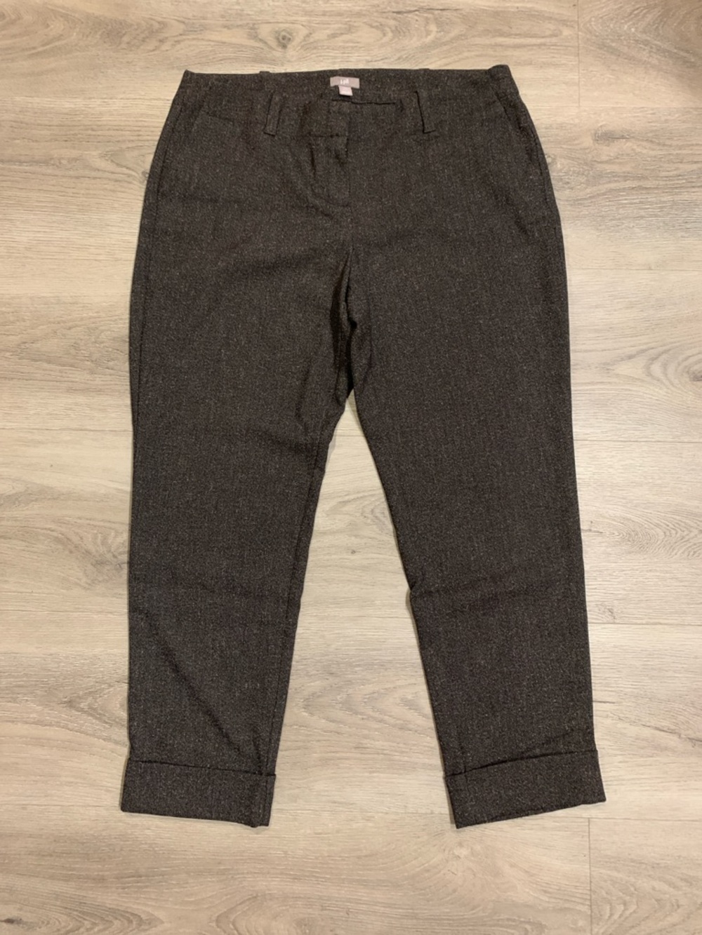J Jill Sz 14 Tweeted Two Pockets Style Ankle Pants
